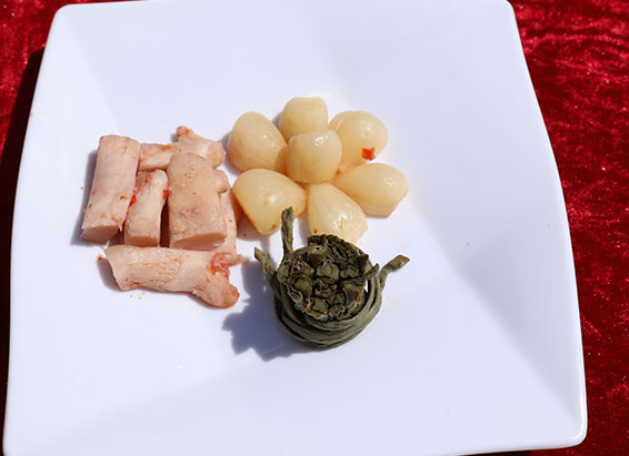 特色风味美食红糟茭头